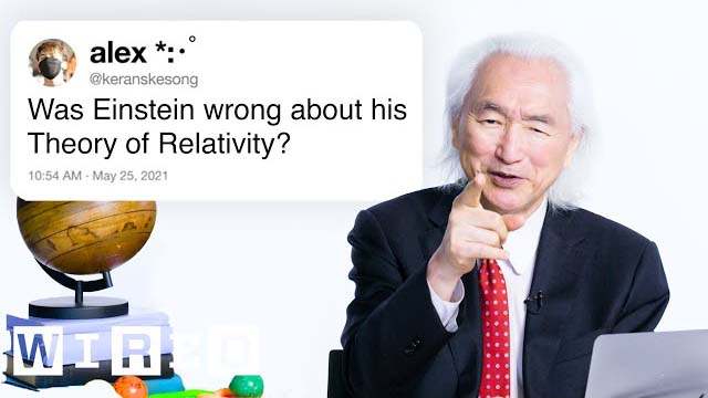 Dr Michio Kaku answers questions